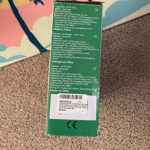NEW Jasonwell Avocado Pool Float! NWT - Picture 6 of 9